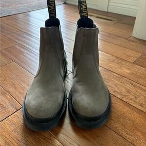 Dr. Martens Gray Chelsea Boots